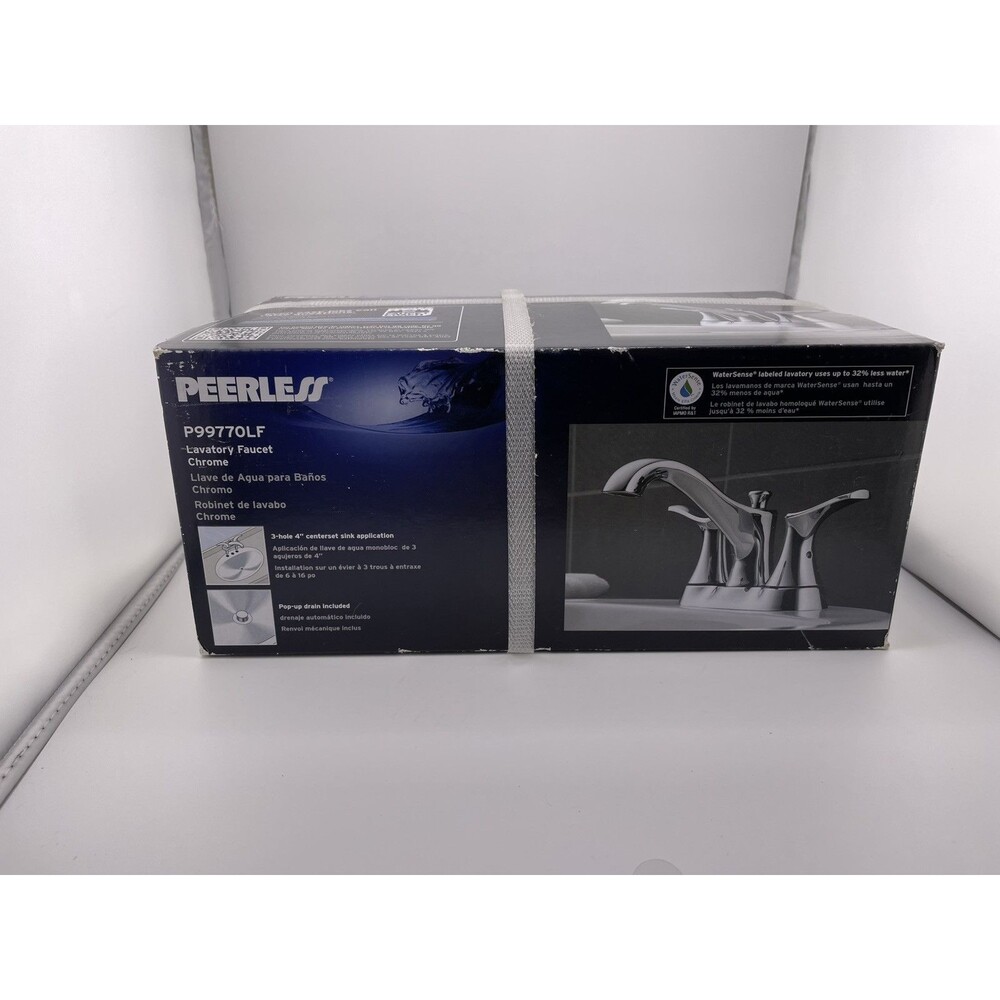 Peerless Bathroom Faucet P9977OLF Chrome 3 Hole